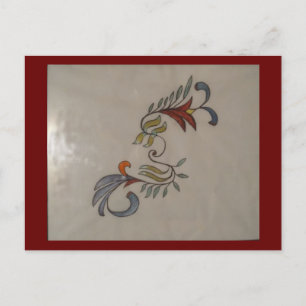 Cartão Postal abstrato,