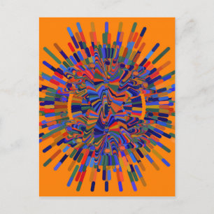 Cartão Postal Abstrato