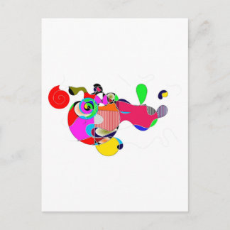 Cartão Postal Abstrato
