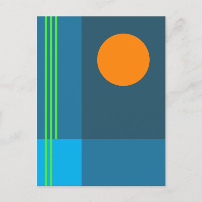 CARTÃO POSTAL ABSTRATO 2 (Frente)