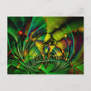 Cartão Postal Abstrato Apófise Fractal II