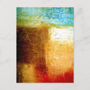 Cartão Postal Abstrato Art