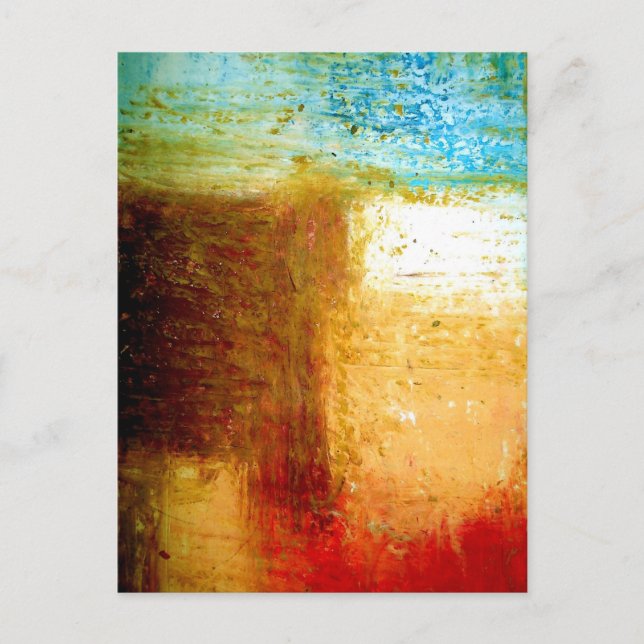 Cartão Postal Abstrato Art (Frente)