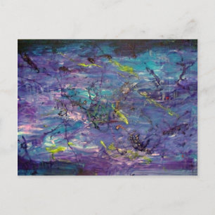 Cartão Postal Abstrato Art