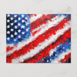 Cartão postal Abstrato Art American