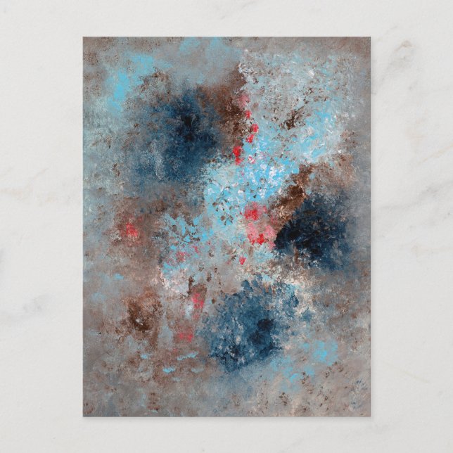Cartão Postal Abstrato Art - Ausência (Frente)