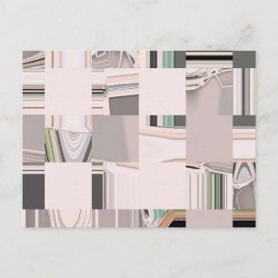 Cartão Postal Abstrato Art Tylin