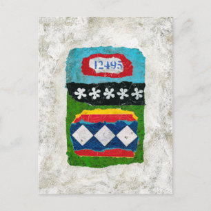 Cartão Postal Abstrato - Arte abstrata