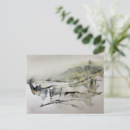 Cartão Postal Abstrato Autumn Colunas Paisagem 2