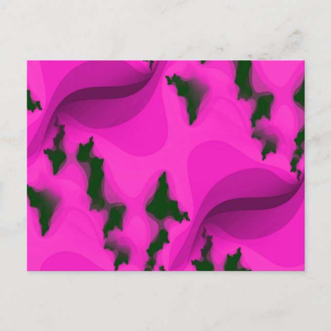 Cartão Postal Abstrato DE ÁGUA (Frente)