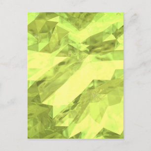 Cartão Postal abstrato de baixa poli