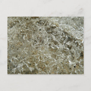 Cartão Postal Abstrato de gelo glacial Textura Design