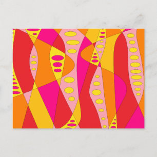 Cartão Postal Abstrato de humor