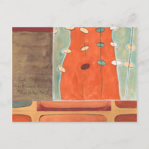 Cartão Postal Abstrato de Ovos por Erica J Vess