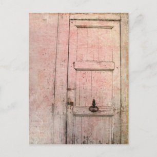 Cartão Postal abstrato de porta