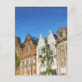 Cartão Postal Abstrato de reflexões