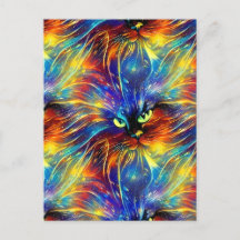 Abstrato elegante, salpicos de Gato sem costura