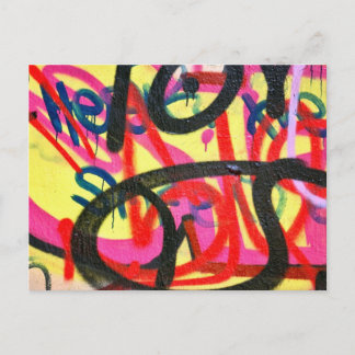 Cartão Postal abstrato grafite de fundo