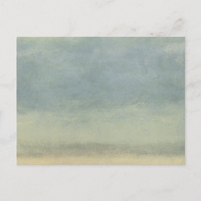 Cartão Postal Abstrato Paisagem com Céu Transmitido (Frente)