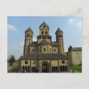 Cartão Postal Abtei Maria Laach, Eifel, Alemanha
