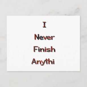 Cartão Postal Acabamento