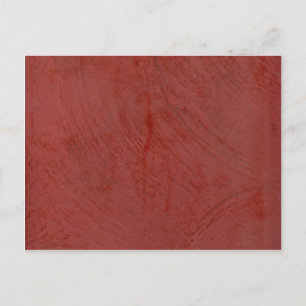 Cartão Postal Acabamento Falso Vermelho Toscano