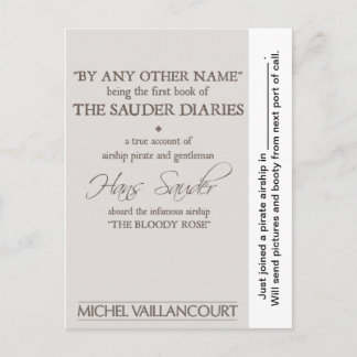 Cartão postal "Acabei de entrar"