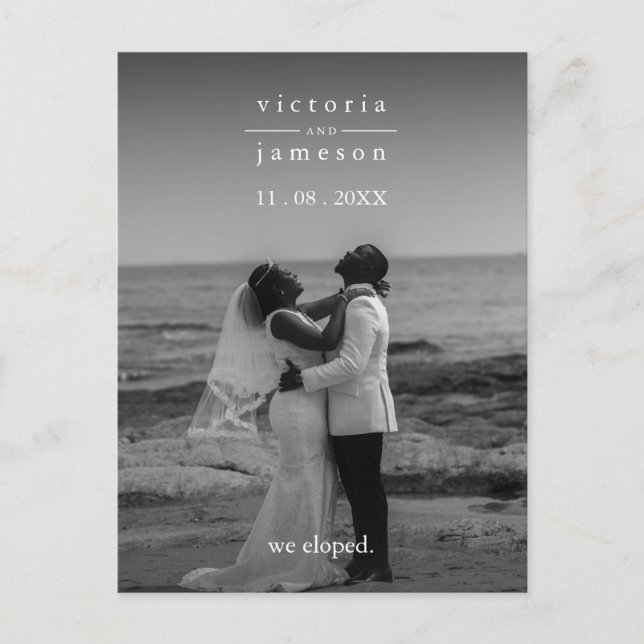 Cartão Postal Acabou de aparecer o moderno clássico e legante pa (Frente)