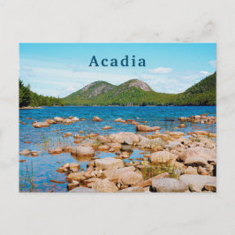 Cartão Postal Acadia National Park Jordan Pond Maine