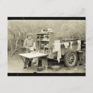 Cartão Postal Acampamento, História 1928