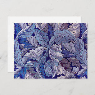 Cartão Postal Acanthus Purple, William Morris