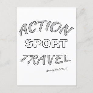 Cartão Postal Ação Esporte Viagem