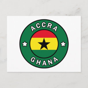 Cartão Postal Accra Gana