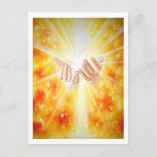 Cartão Postal Accueillir la Lumière