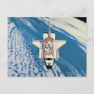 Cartão Postal Acendimento espacial em órbita