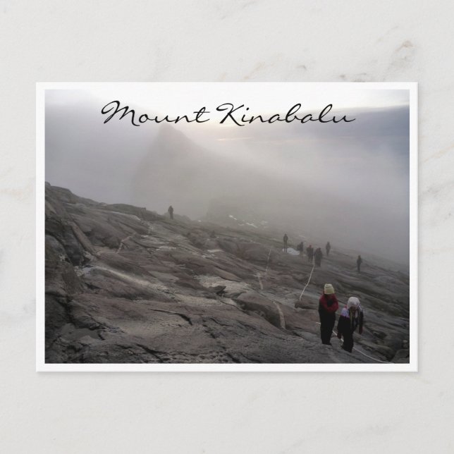 Cartão Postal acento kinabalu (Frente)