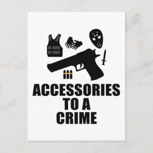 Cartão Postal Acessórios a um Crime