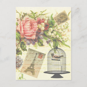 Cartão Postal Acessórios e presentes de arte de colheita de chi