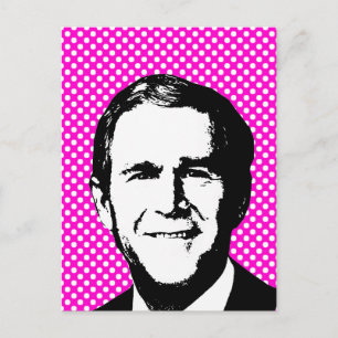 Cartão Postal Acessórios George W Bush