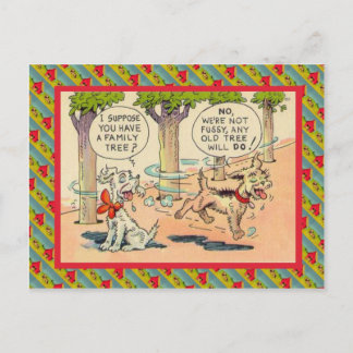Cartão Postal Acho que você tem uma árvore genealógica
