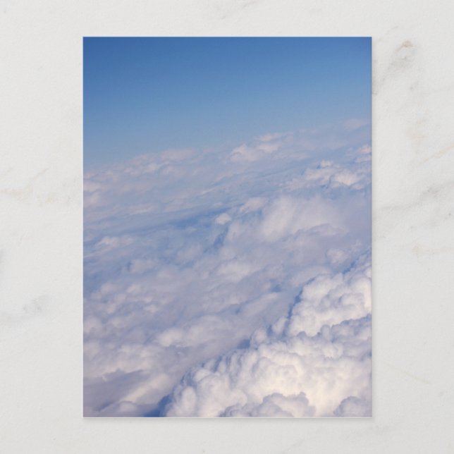 Cartão Postal acima das nuvens (Frente)