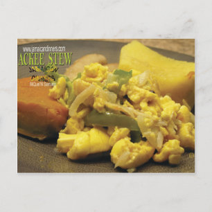 Cartão Postal Ackee Fruta Stew