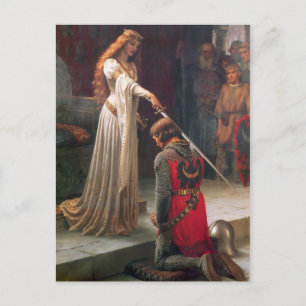 Cartão Postal Aclamação por Edmund Blair Leighton