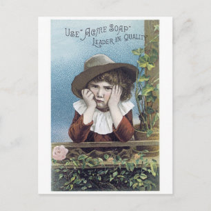 Cartão Postal Acme Soap Leader in Quality