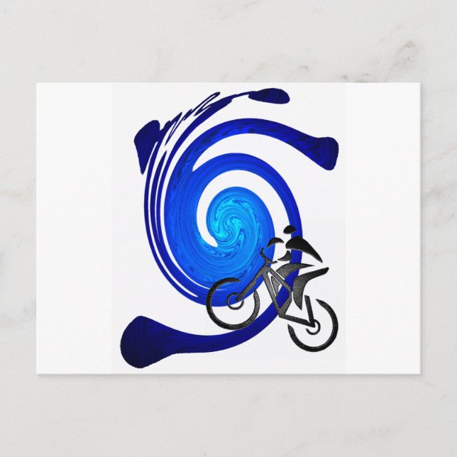 CARTÃO POSTAL AÇO DE ALMA BIKE (Frente)