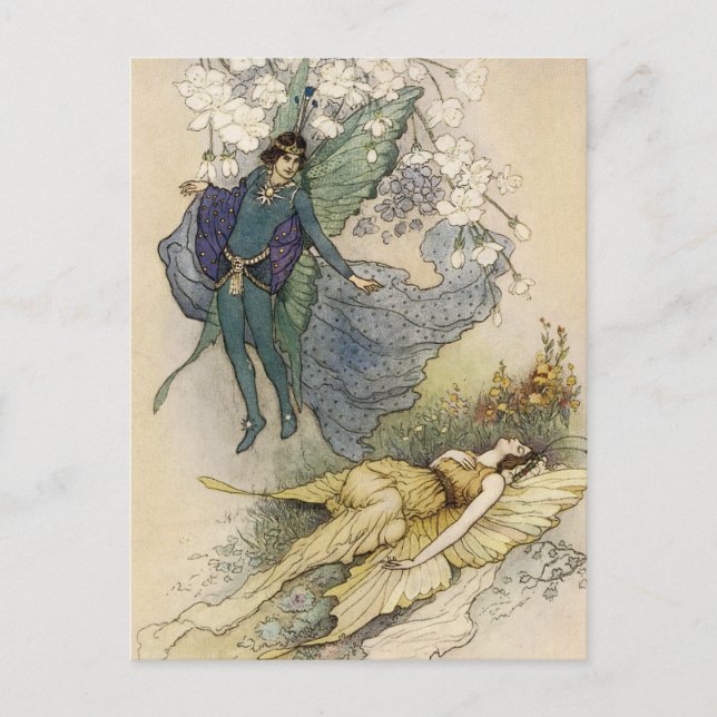 Cartão Postal Acordar quando algo frágil está perto (Frente)