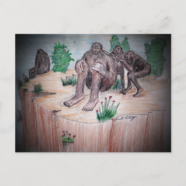 Cartão Postal Acordares gigantes (Frente)