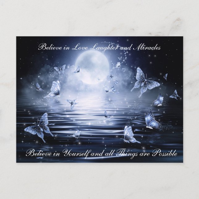 Cartão Postal Acredite (Frente)