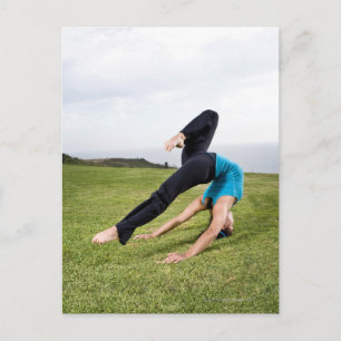 Cartão Postal Acrobatas e Contorcionistas