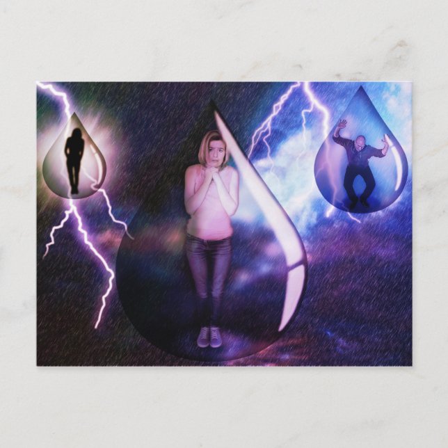 Cartão Postal Acrofobia - Cartão-postal (Frente)